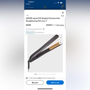 CHI original straightner NEW IN BOX.